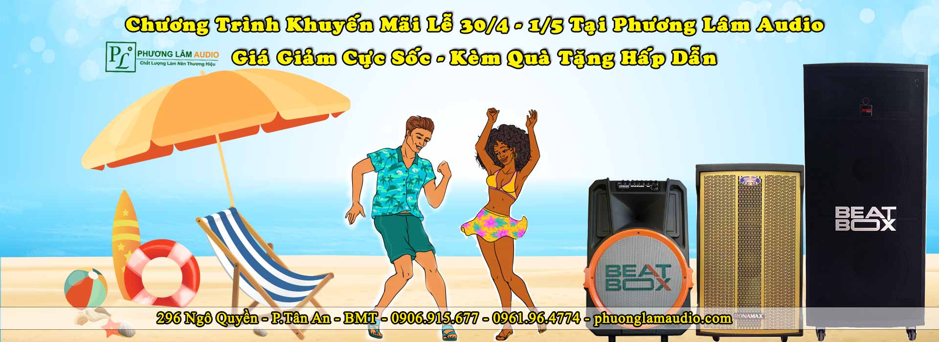 khuyen mai loa keo le 30-4 - 1-5