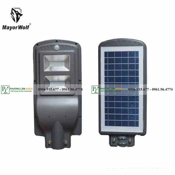 Đèn năng lượng mặt trời liền thể 60w mayor wolf