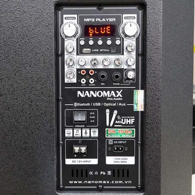 bang dieu khien loa nanomax 15q5