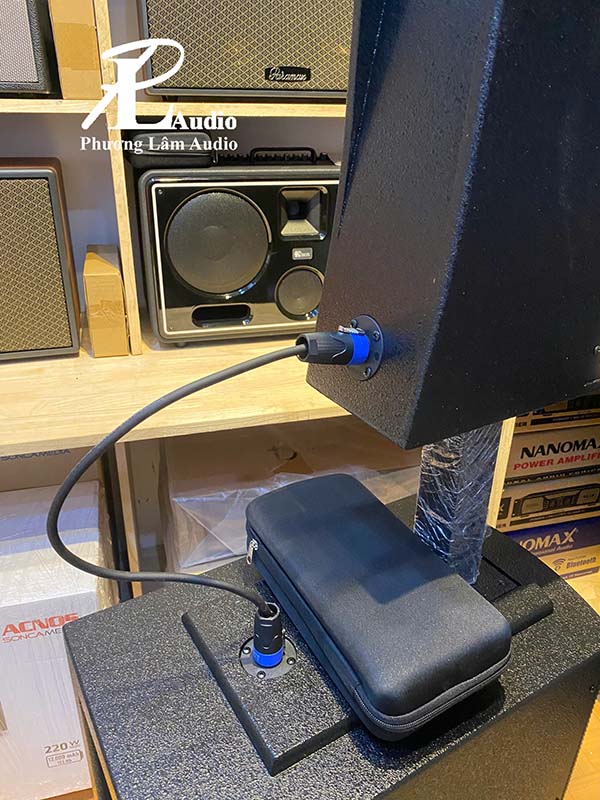 ket noi loa cot voi loa sub lovina 210pro