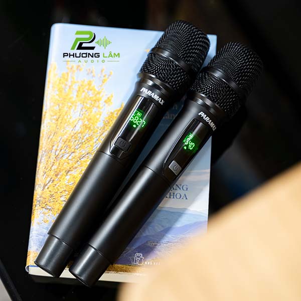 Micro không dây UHF thế hệ mới của PARAMAX HOMI 6 Smar
